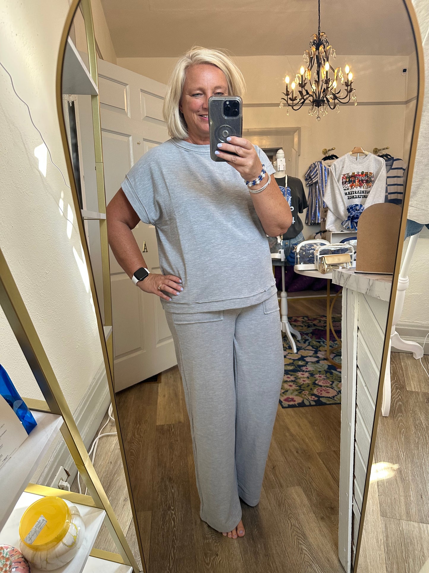 Gracelyn Tee and Pants Set