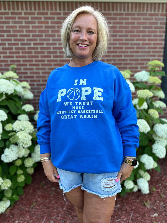 Pope Basketball Sweatshirt
