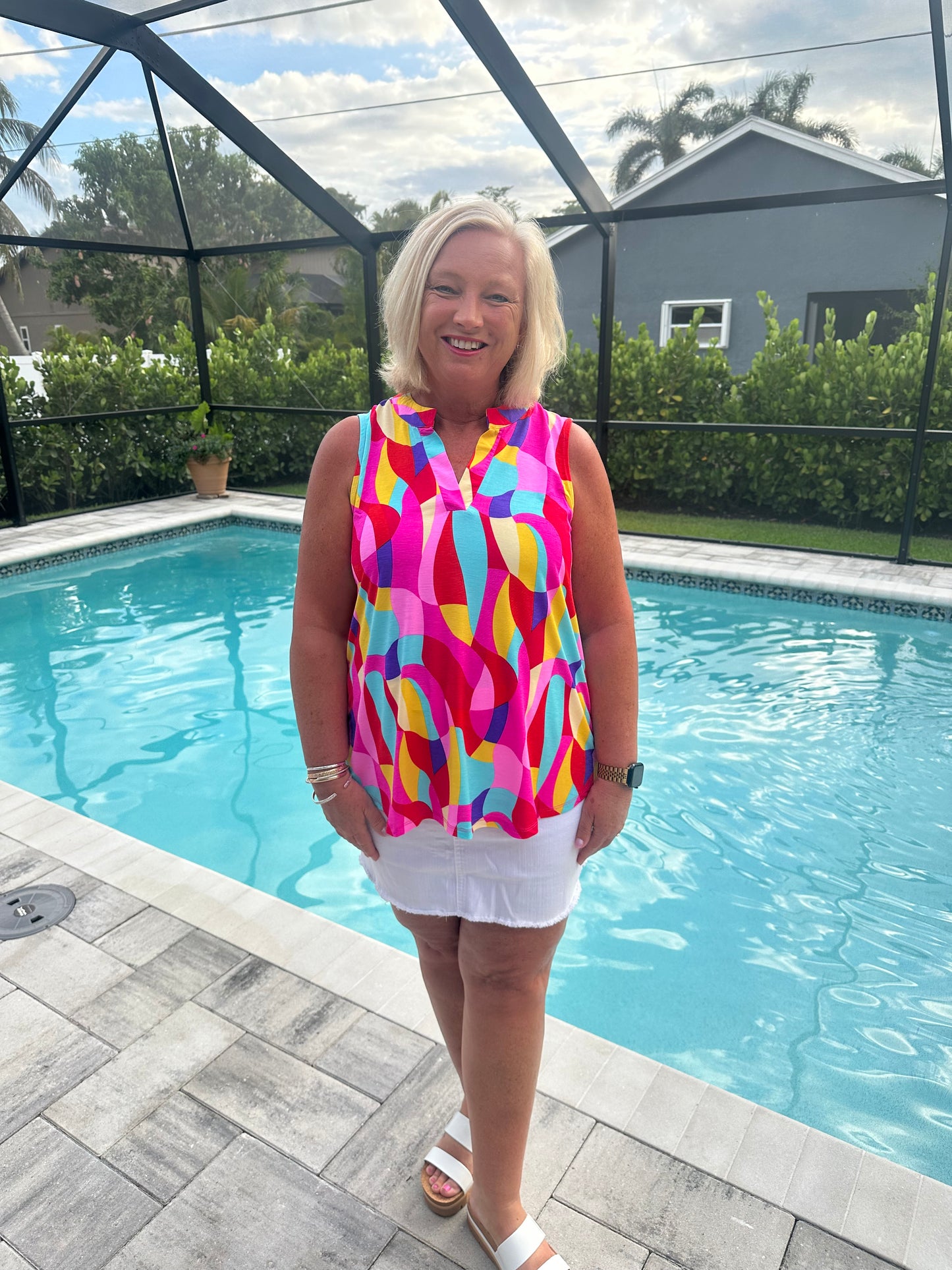Seaside Multicolor Tank