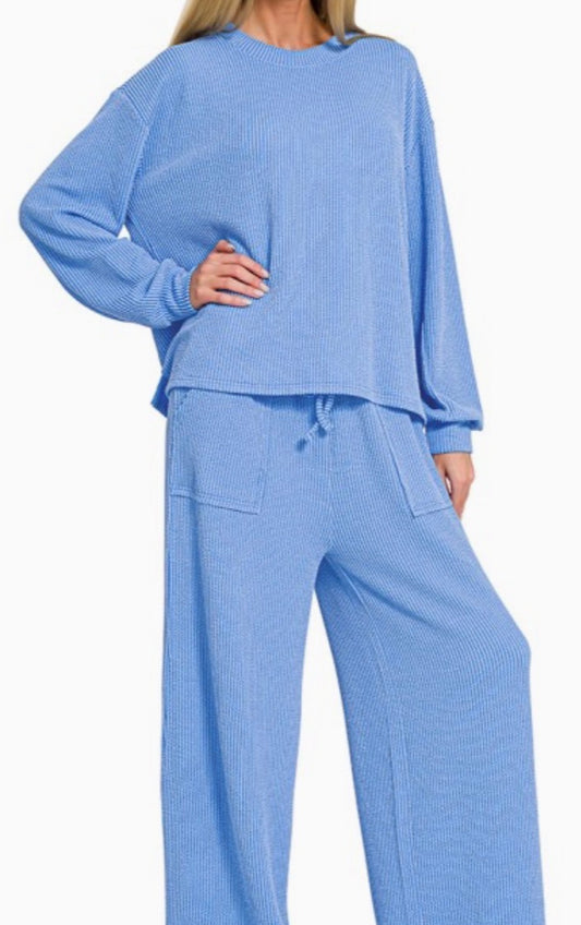 Melanie Set in Blue