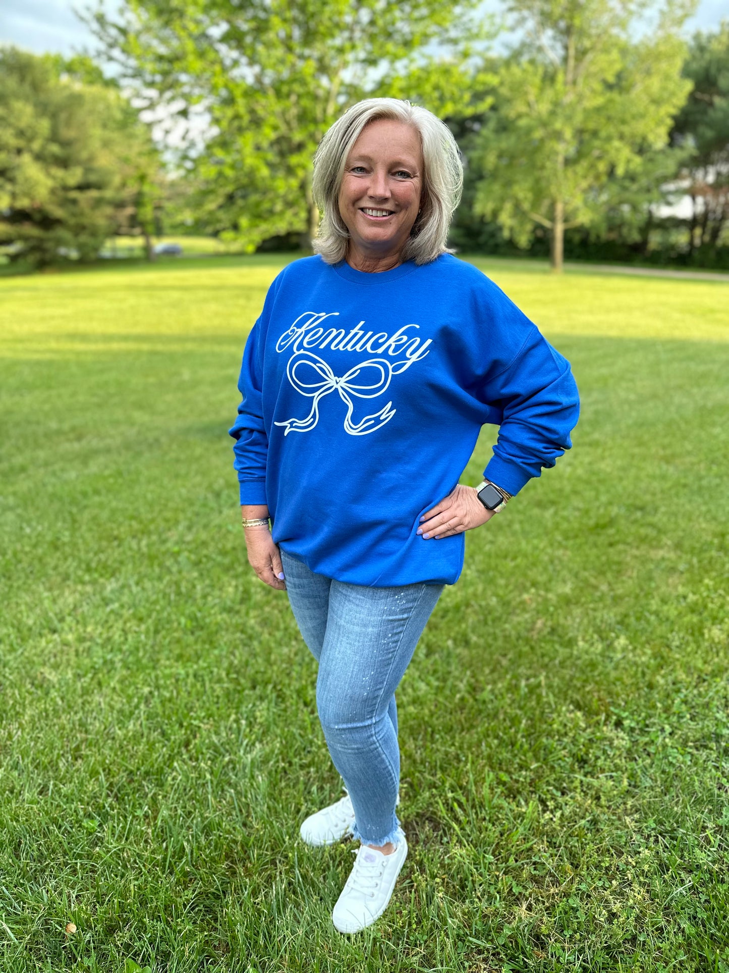 Kentucky Bow Sweatshirt