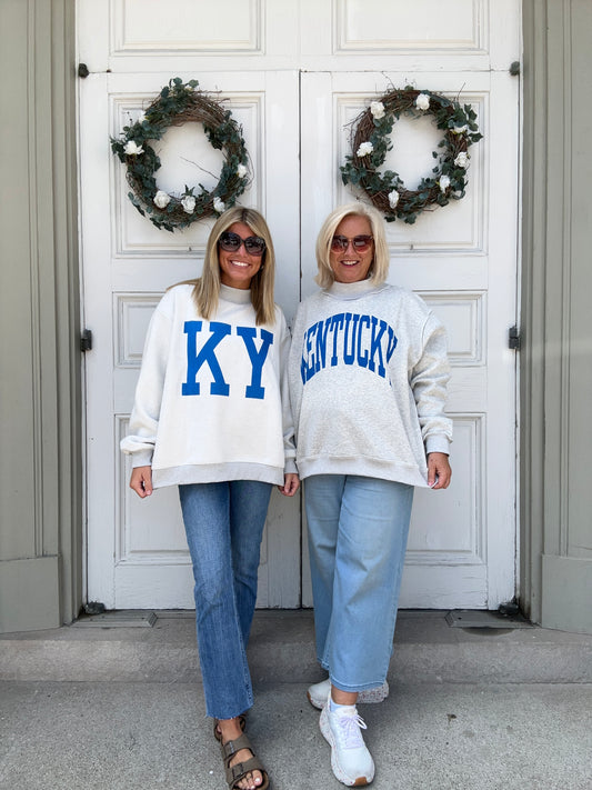 Kentucky / KY Reversible Mock Neck Sweatshirt