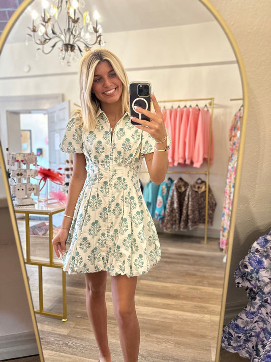 Jade Meadow Dress