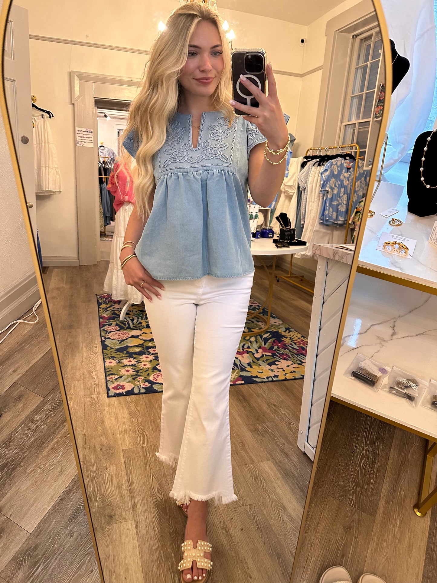 Hope Denim Top