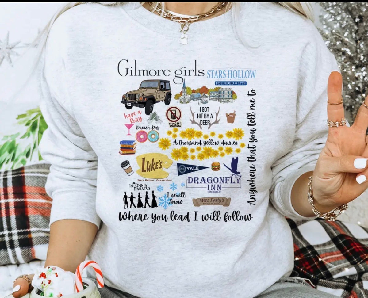 Gilmore Girls Collage Sweatshirt