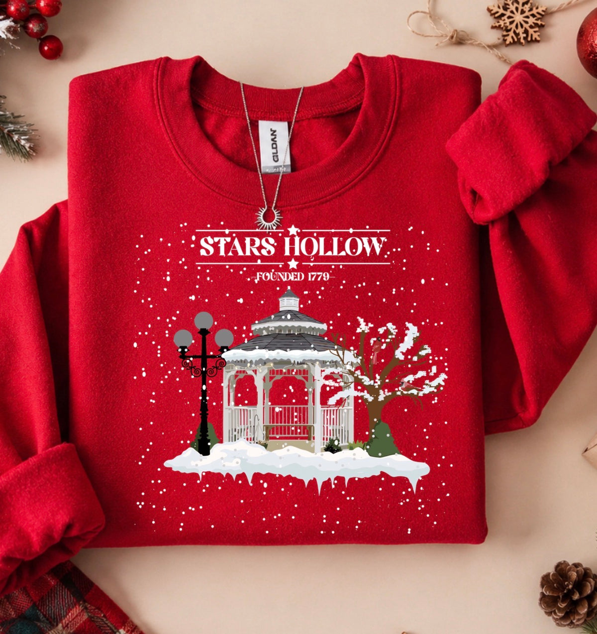 Pre-Order: Gazebo Red Christmas Sweatshirt