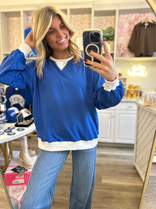 Half Time French Terry Sweatshirt