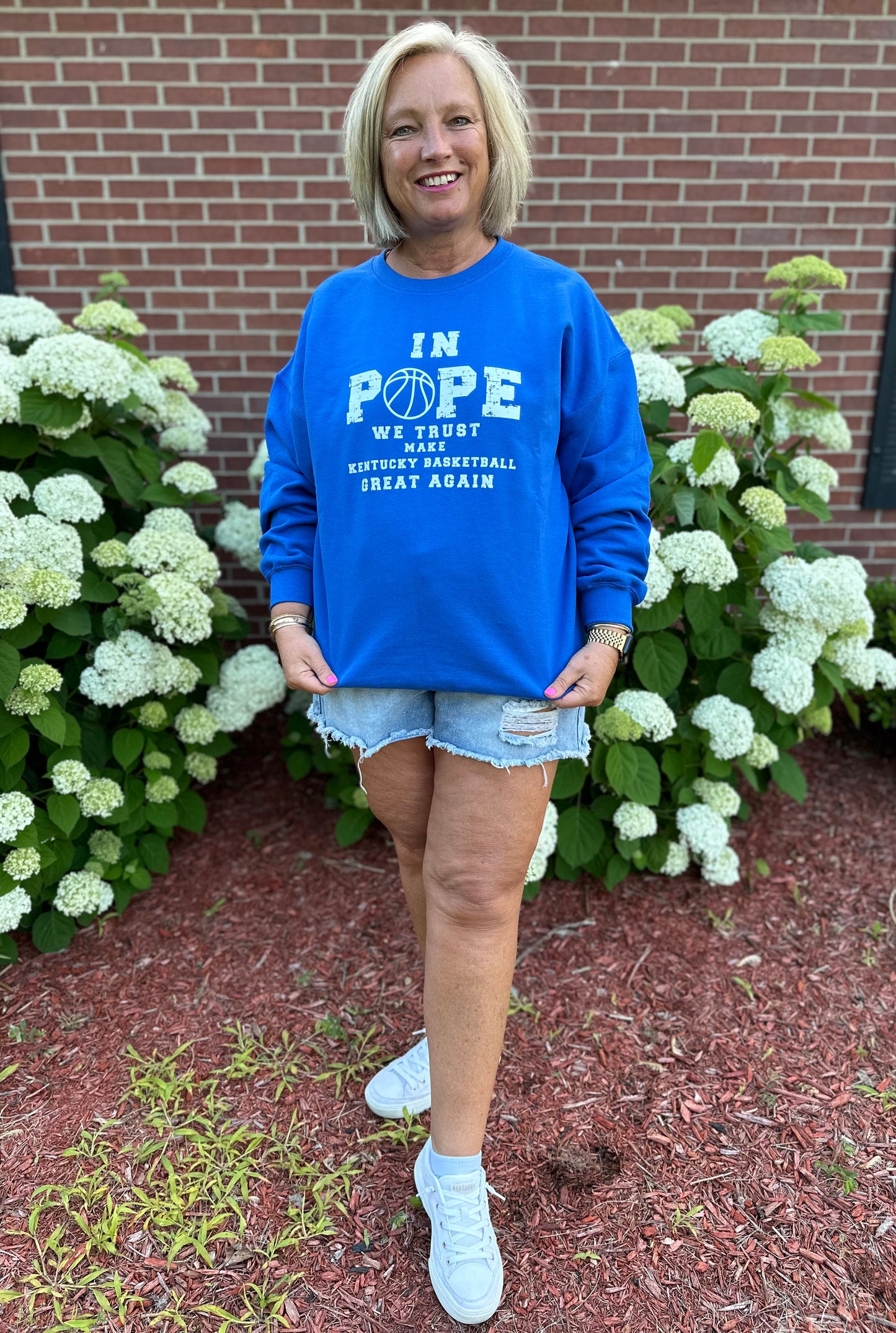 Pope Basketball Sweatshirt