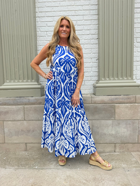 Blue Island Breeze Dress