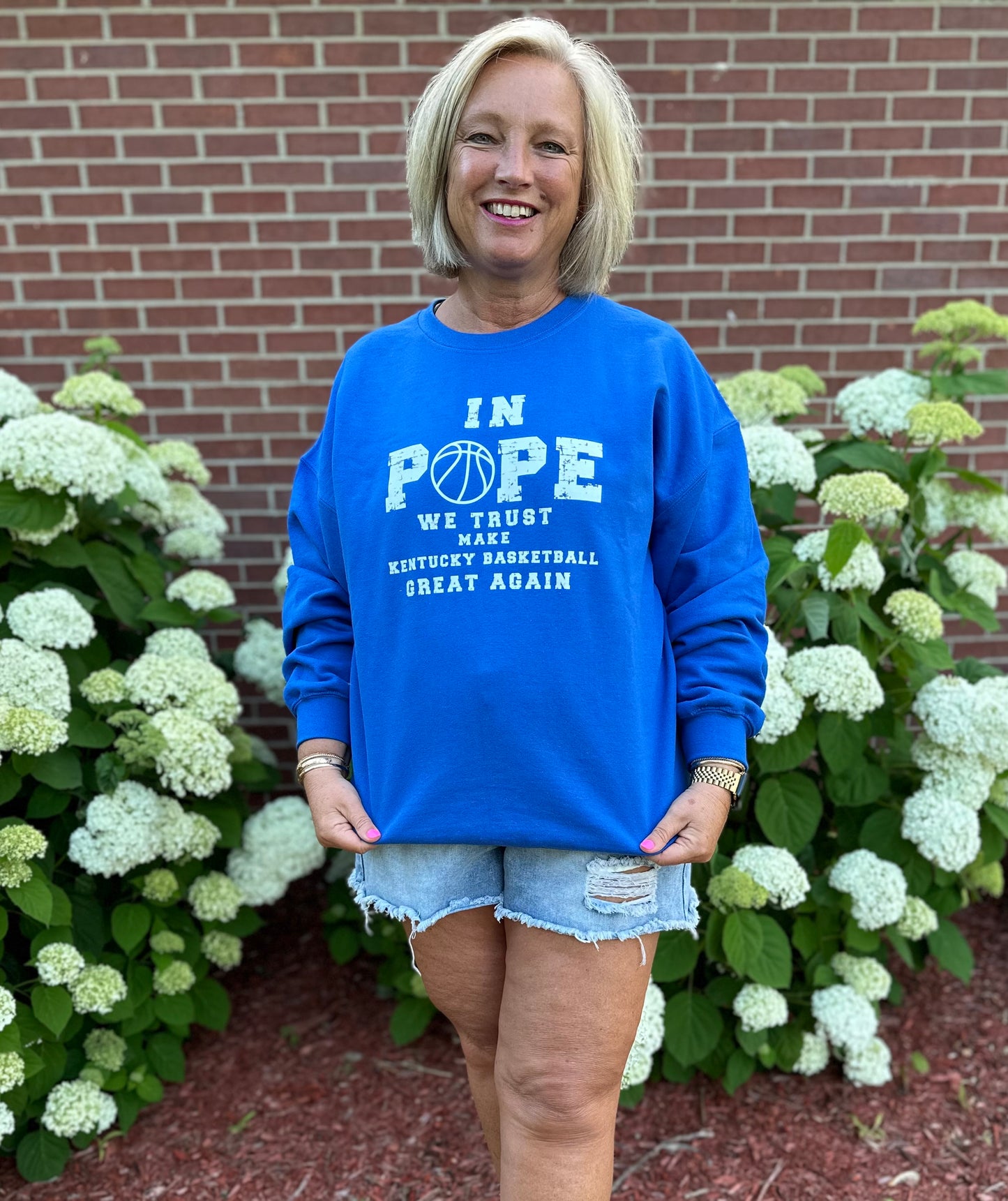 Pope Basketball Sweatshirt