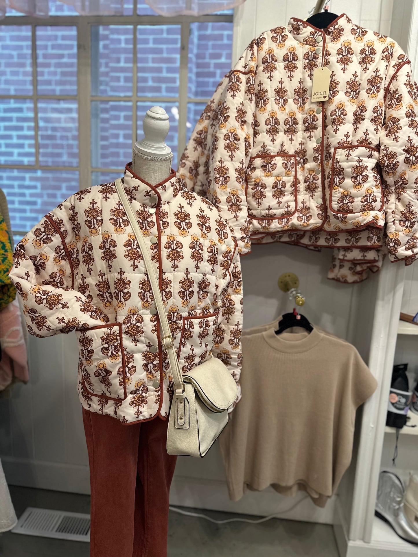 Taylor Quilted Fall Jacket