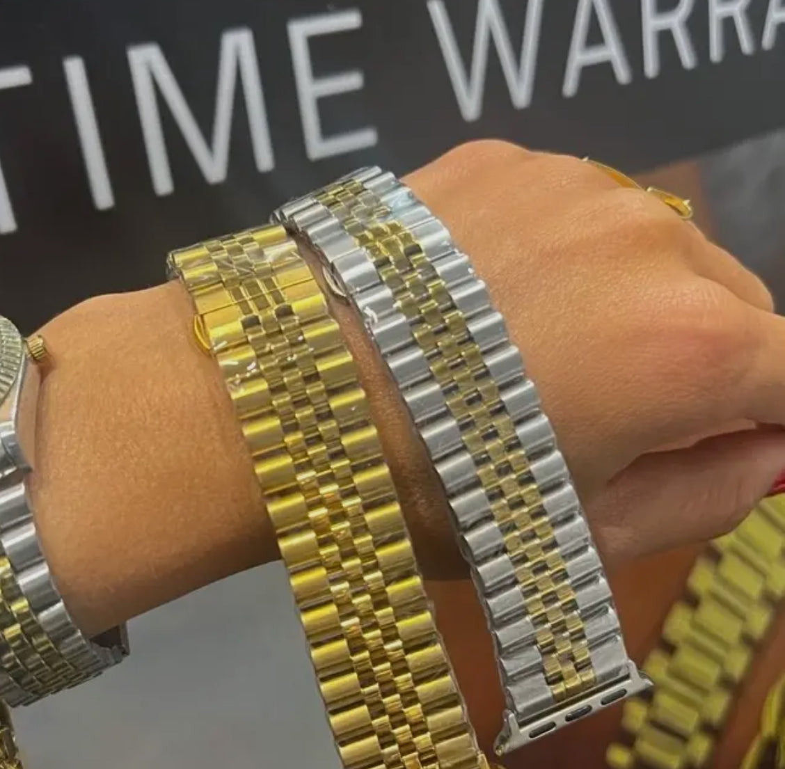 Two Tone Watch Band Large