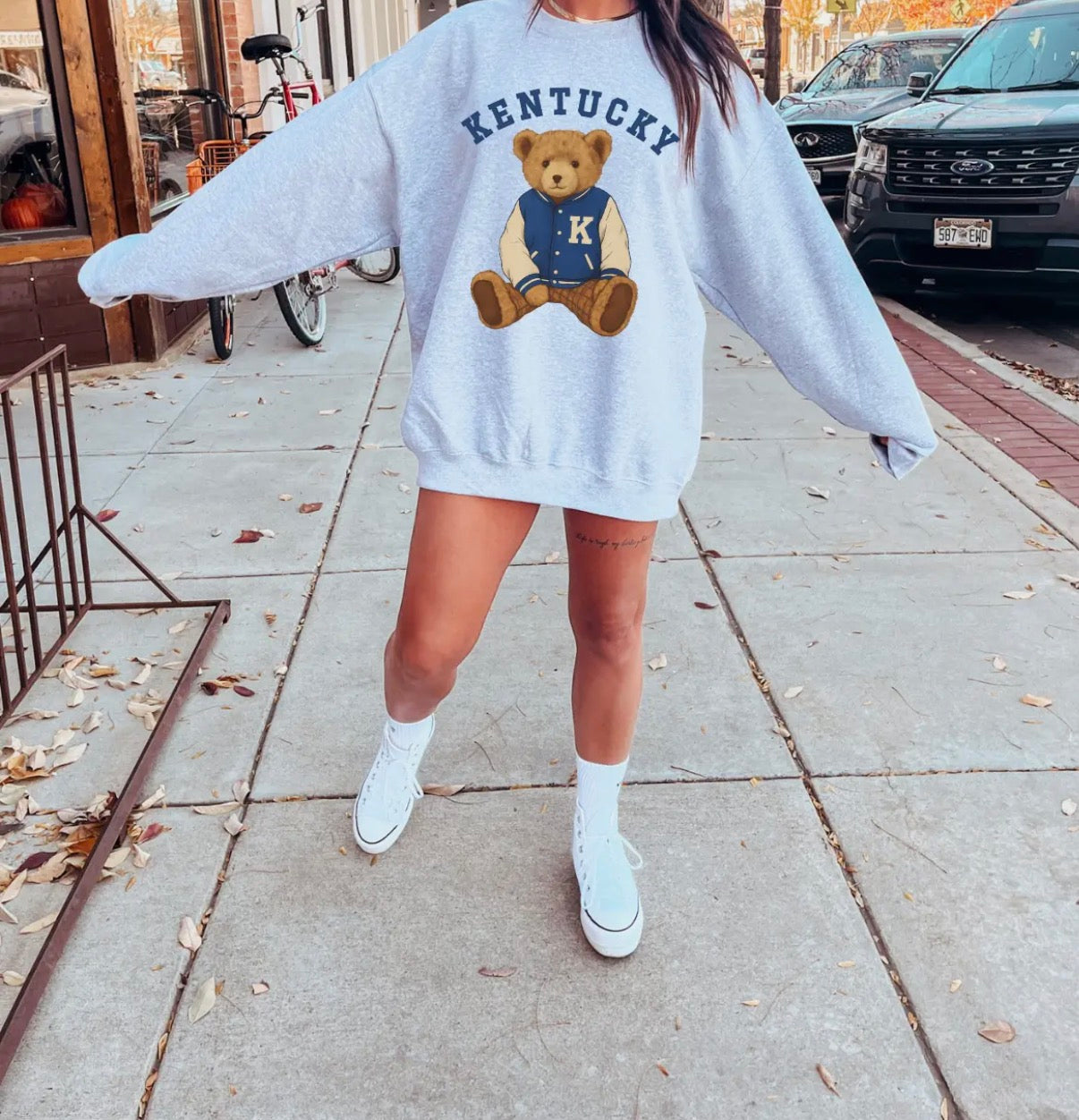 Kentucky Varsity Teddy Bear Sweatshirt