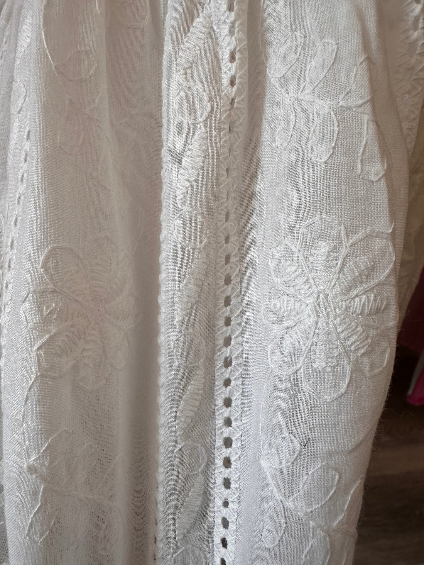 Madison White Maxi Skirt