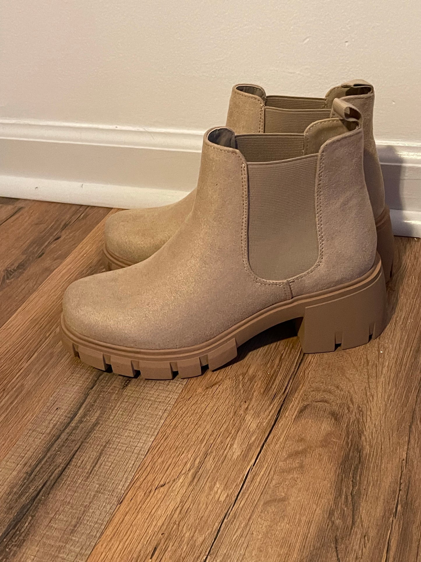 Block Heel Booties