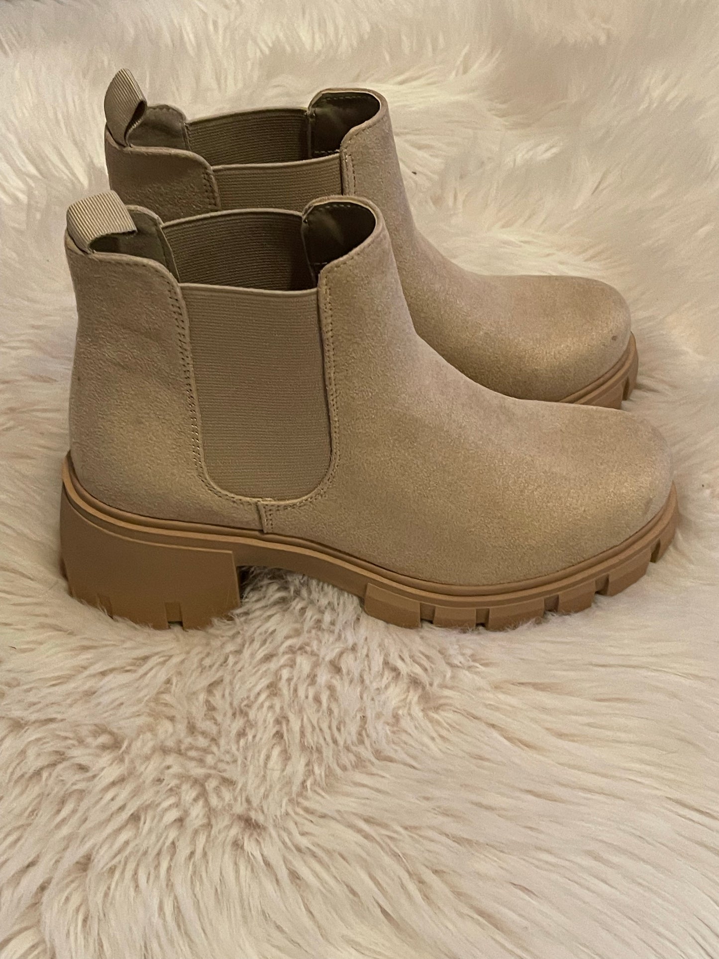 Block Heel Booties