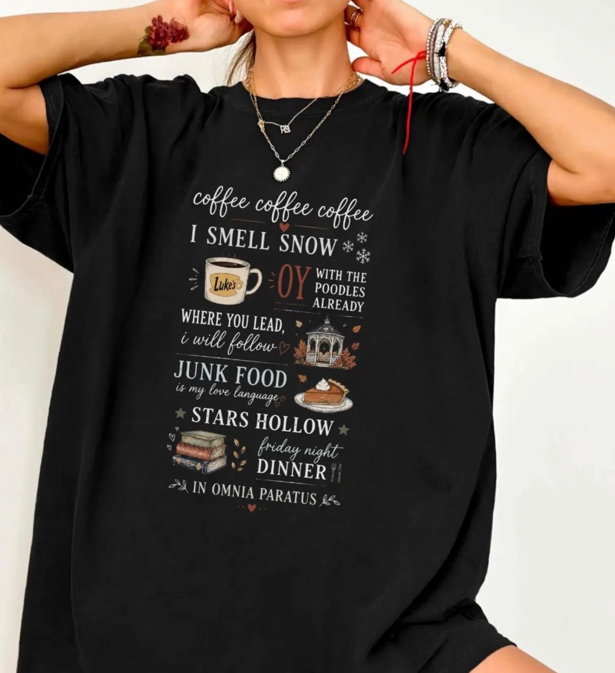 Black Stars Hollow Luke’s Diner Tee