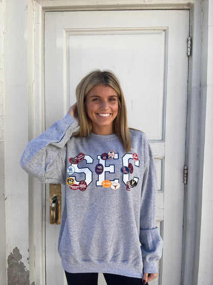 SEC Patches Sweatshirt