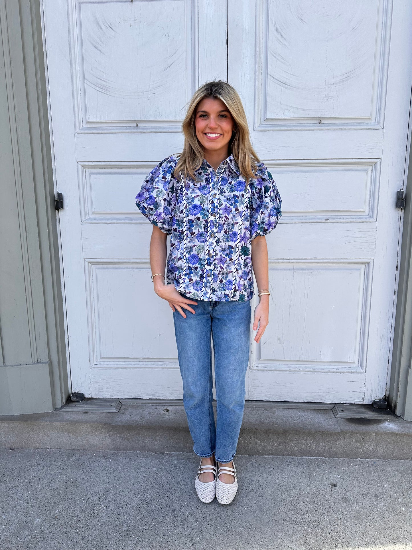The Lily Lavender Top