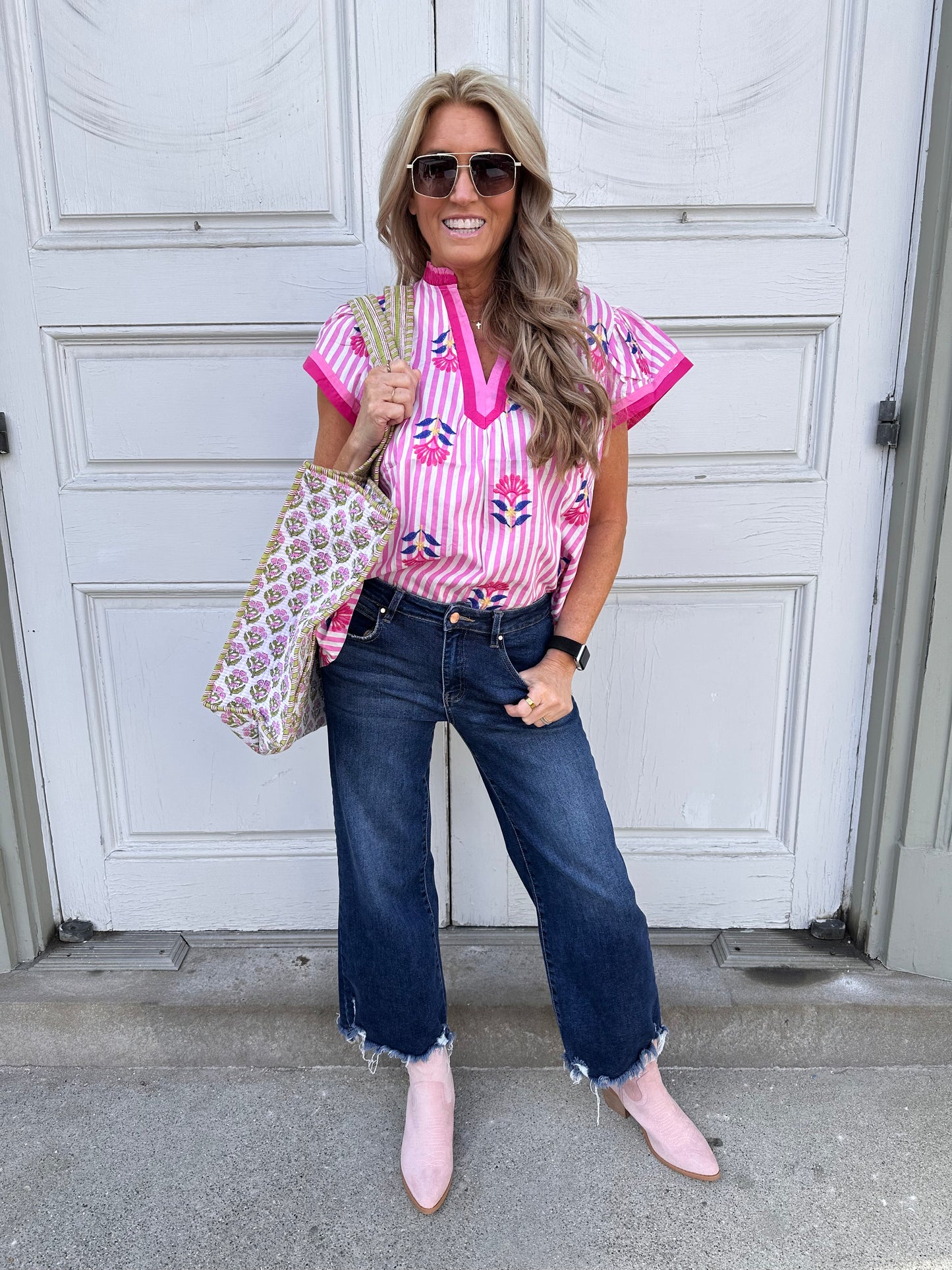 Pretty Pink Lola Top