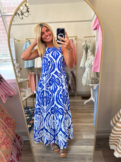 Blue Island Breeze Dress