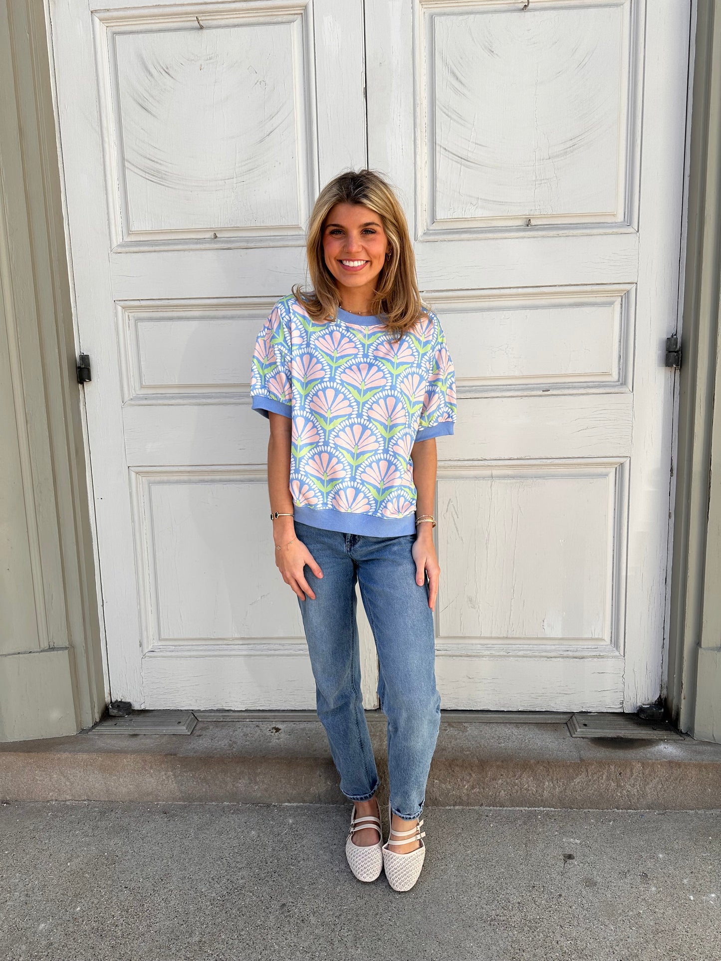 Pastel Petal Top