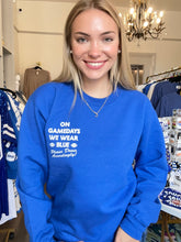 Load image into Gallery viewer, We Wear Blue Sweatshirt
