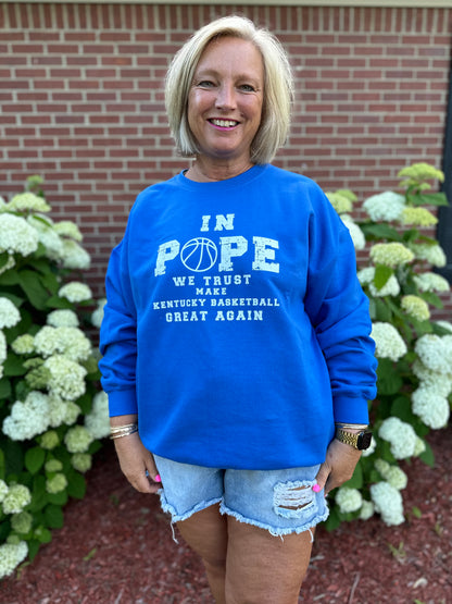 Pope Basketball Sweatshirt