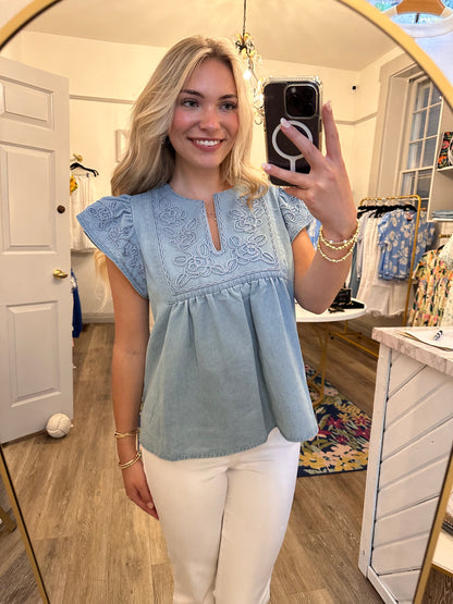 Hope Denim Top