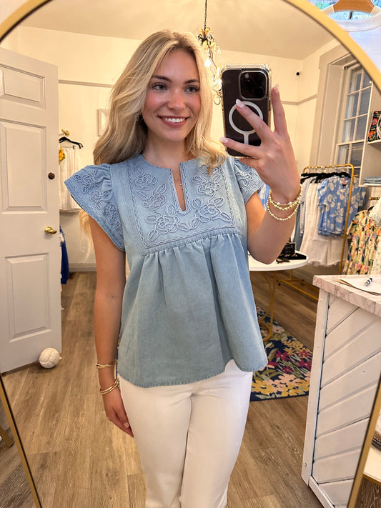 Hope Denim Top