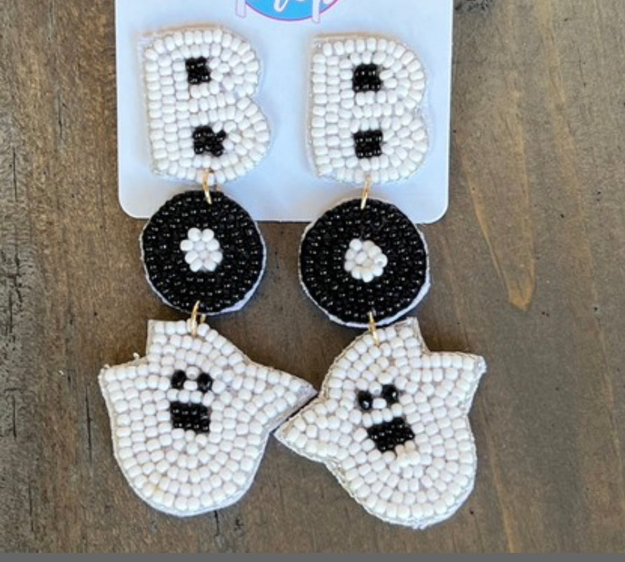 Boo Ghost Earrings