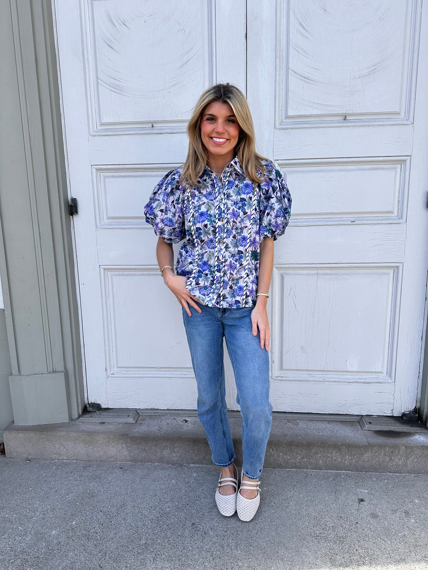 The Lily Lavender Top