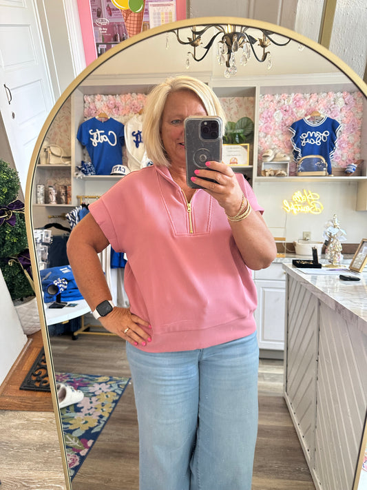 Rose Pink Top