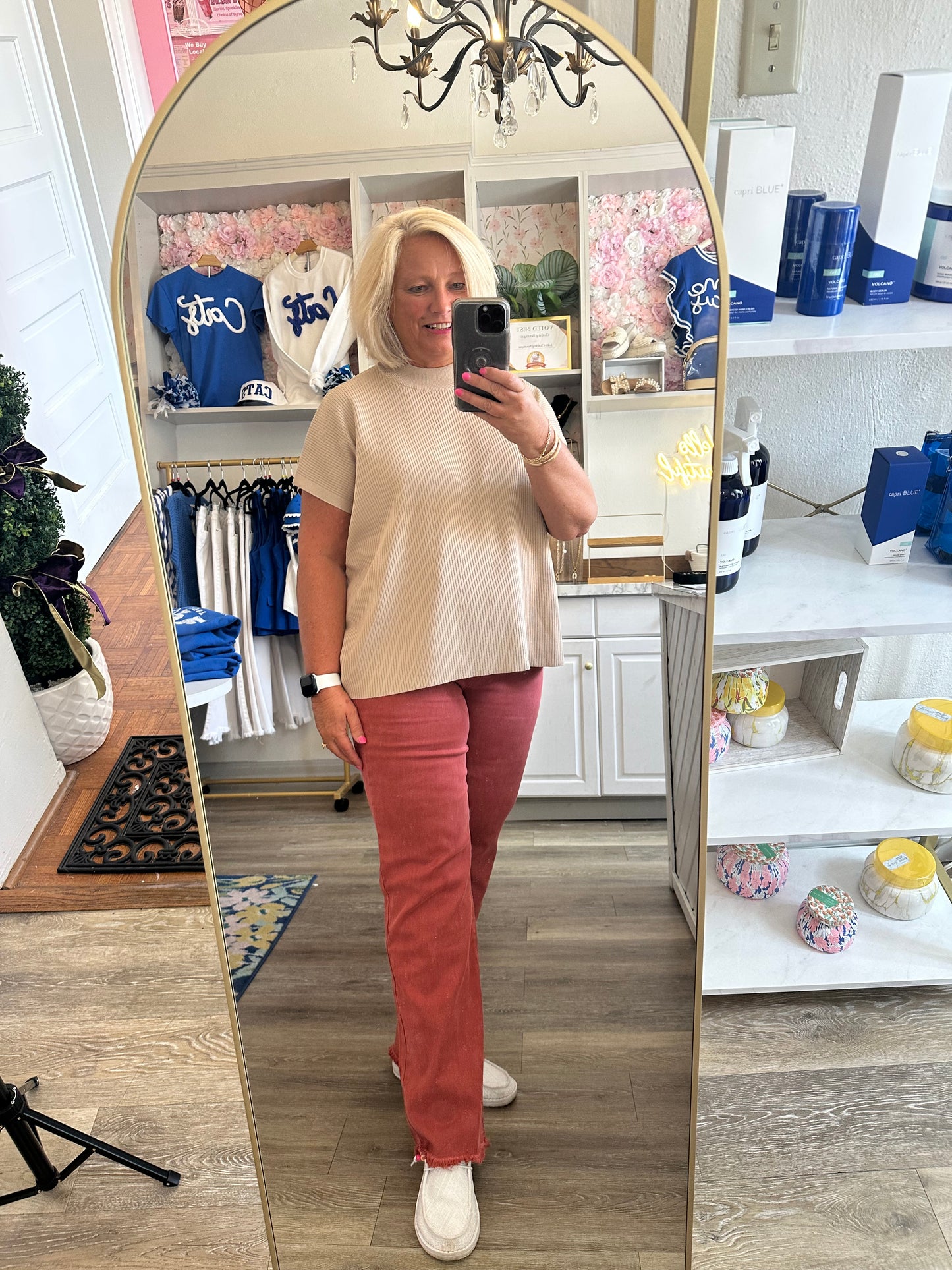 Rust Zenana Jeans