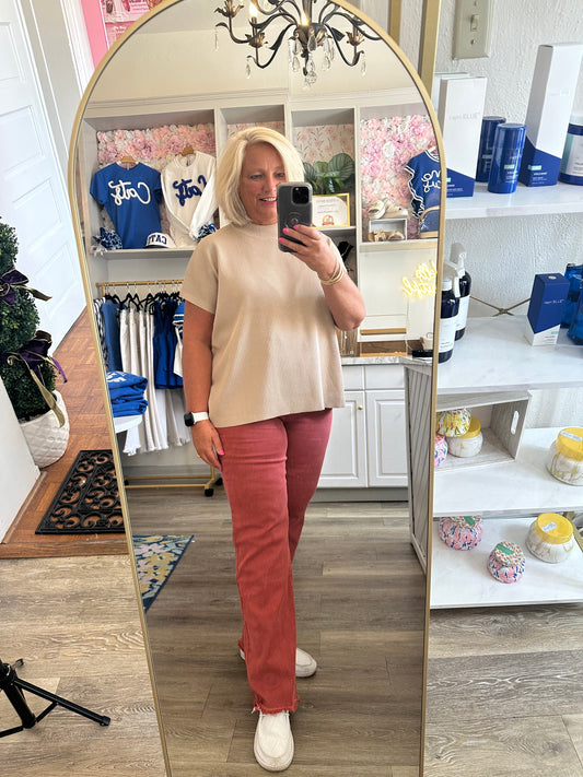 Rust Zenana Jeans