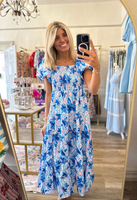 Bluebell Floral Maxi Dress