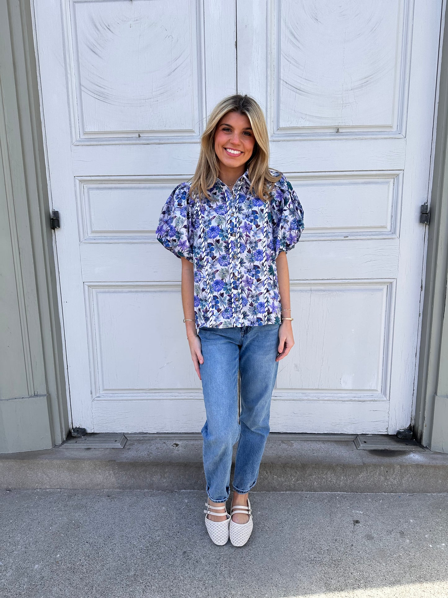 The Lily Lavender Top