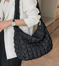 Load image into Gallery viewer, Quilted Puff Crossbody Shoulder Bag
