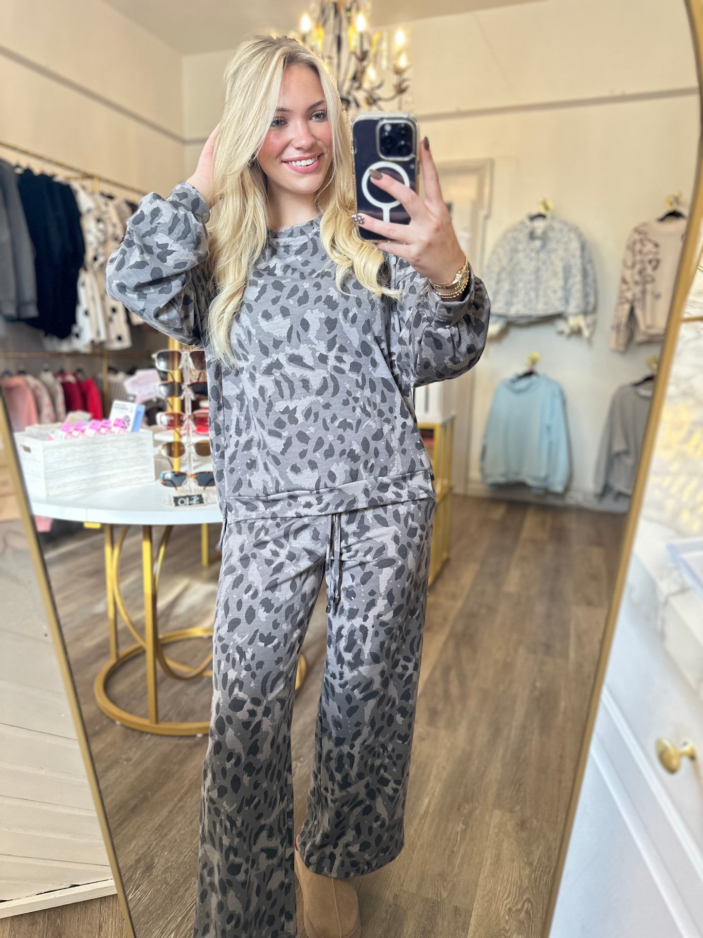 Edie Leopard Set