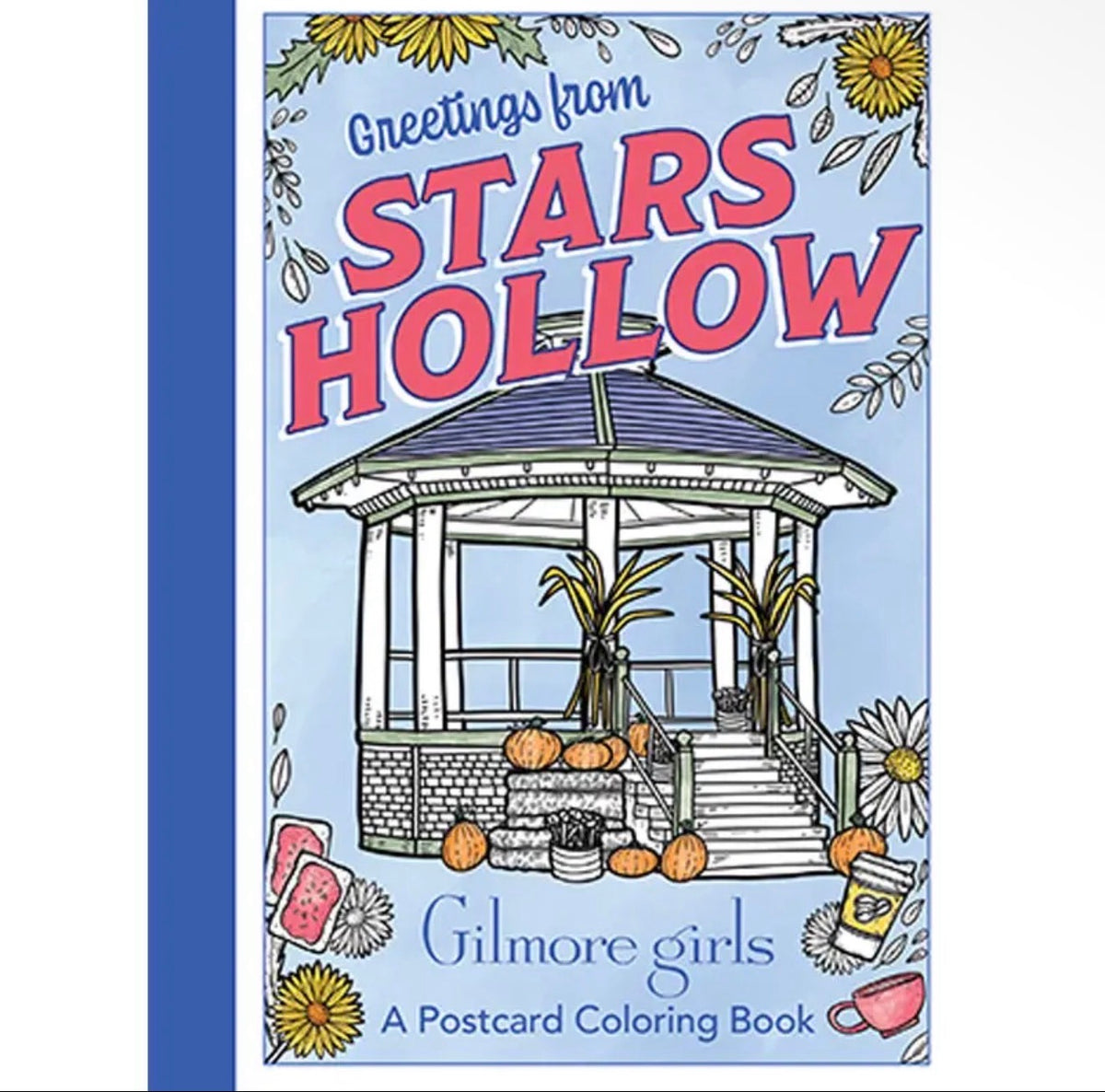 Stars Hollow Post Card Coloring Book