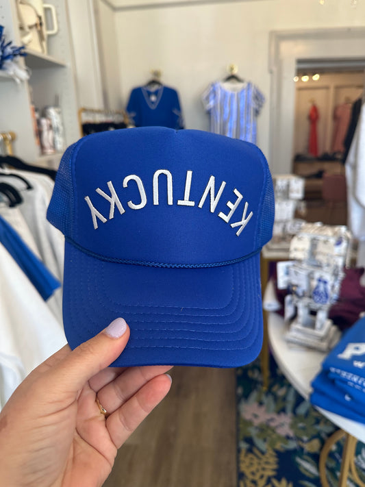 Kentucky Upside Down Trucker Hat