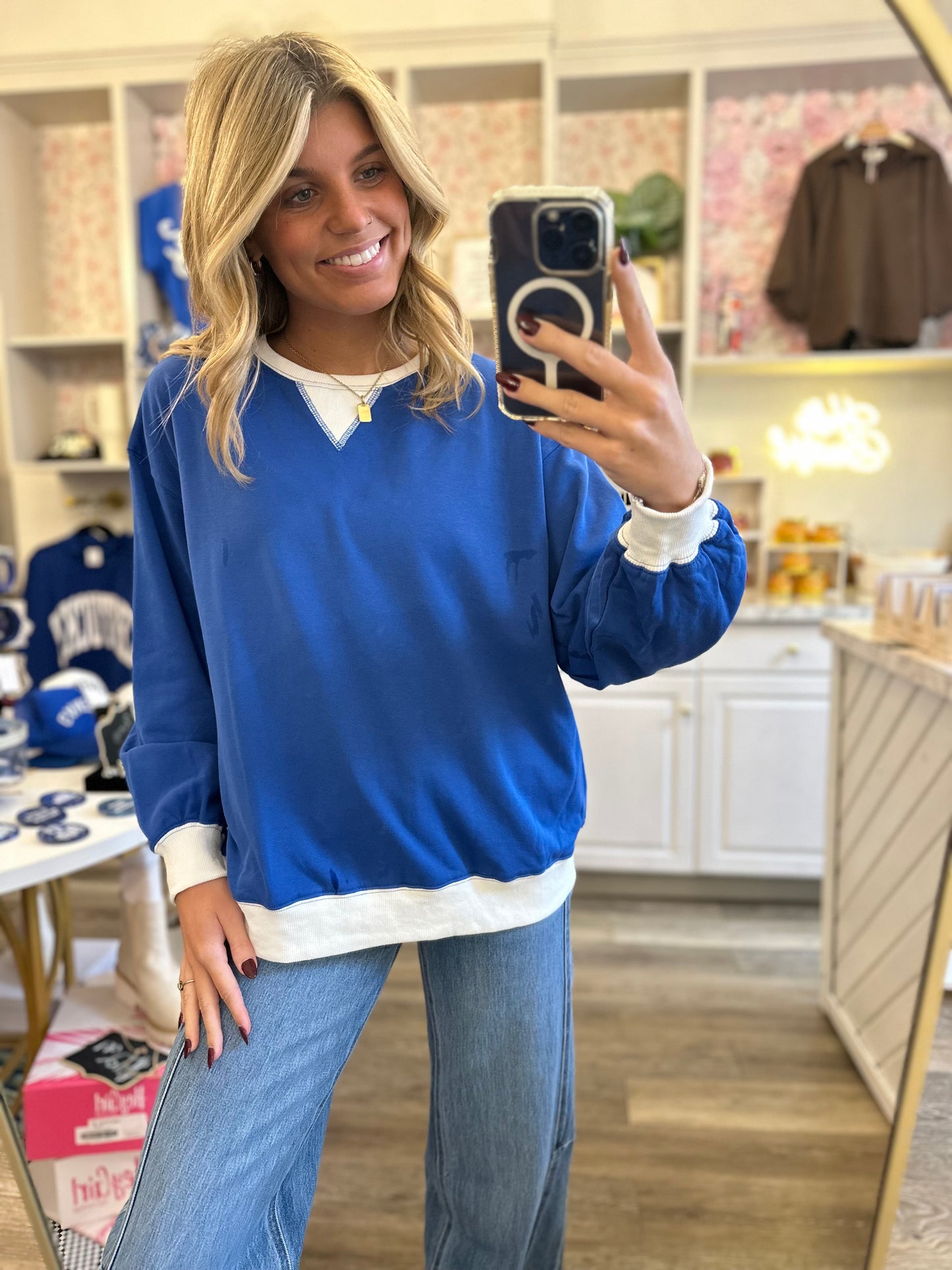 Half Time French Terry Sweatshirt