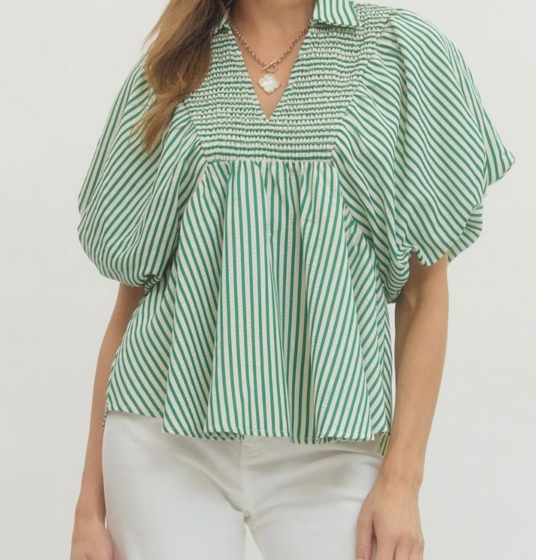 The Ivy Puff Sleeve Top