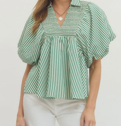 The Ivy Puff Sleeve Top