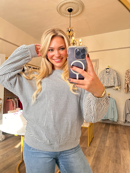 Erica Ribbed Knit Top