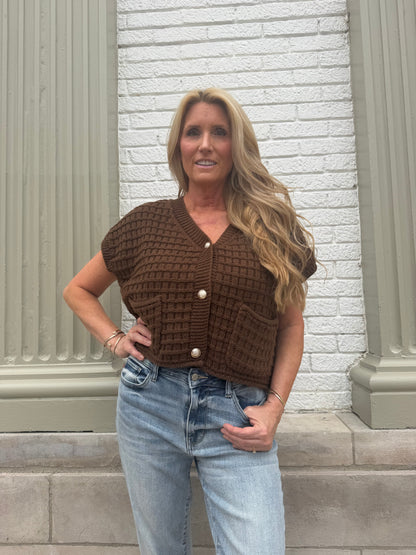 Ruthie Button Cardigan Sweater