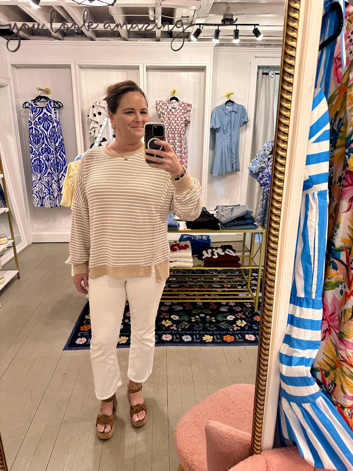 Kaylan Ribbed Top