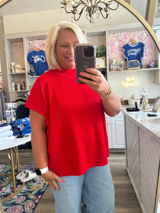 Ruby Mock Neck Sweater