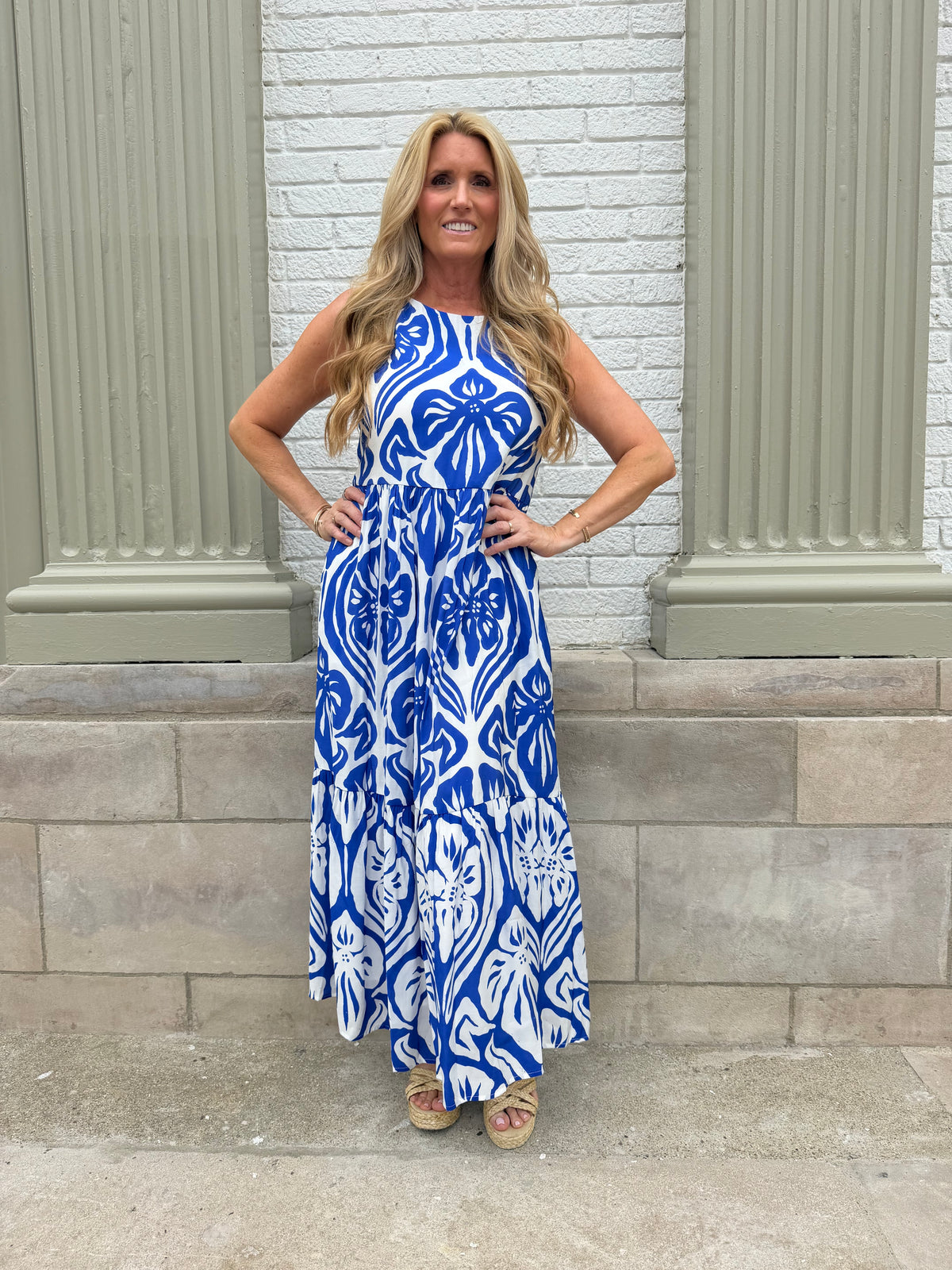 Blue Island Breeze Dress