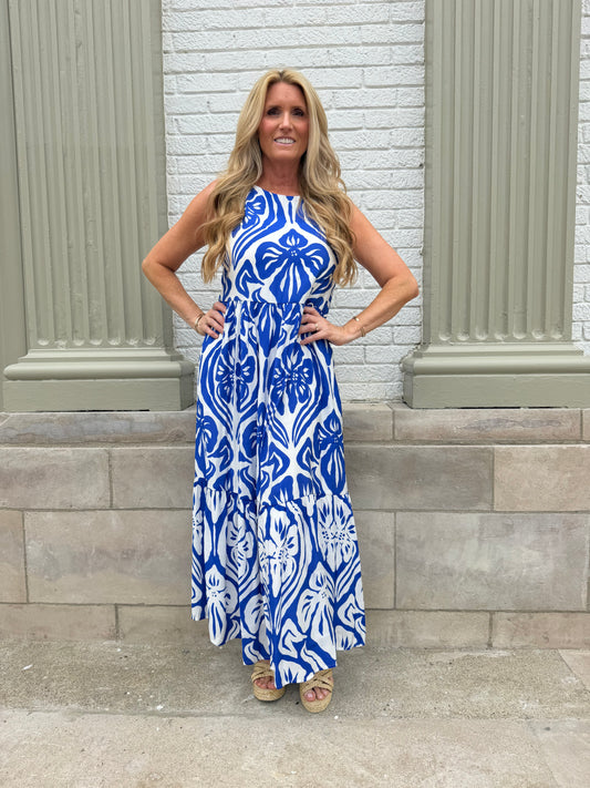 Blue Island Breeze Dress
